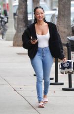 DRAYA MICHELE Out for Lunch in Studio City 03/25/2021