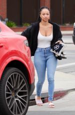 DRAYA MICHELE Out for Lunch in Studio City 03/25/2021