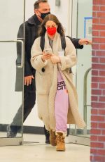 DREW BARRYMORE Leaves CBS Studios in New York 03/02/2021