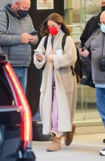 DREW BARRYMORE Leaves CBS Studios in New York 03/02/2021