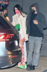 DUA LIPA and Anwar Hadid at Nobu in Malibu 03/21/2021