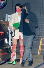 DUA LIPA and Anwar Hadid at Nobu in Malibu 03/21/2021