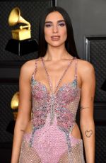 DUA LIPA at 2021 Grammy Awards in Los Angeles 03/14/2021