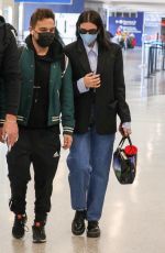 DUA LIPA at LAX Airport in Los Angeles 03/18/2021