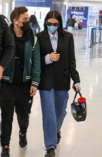 DUA LIPA at LAX Airport in Los Angeles 03/18/2021