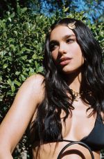 DUA LIPA on the Set of a Photoshoot, February 2021