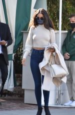EIZA GONZALEZ at San Vicente Bungalows in West Hollywood 03/13/2021