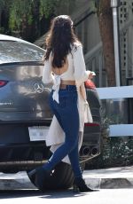 EIZA GONZALEZ at San Vicente Bungalows in West Hollywood 03/13/2021