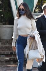EIZA GONZALEZ at San Vicente Bungalows in West Hollywood 03/13/2021