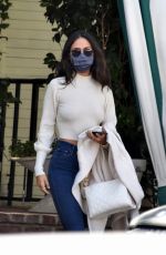 EIZA GONZALEZ at San Vicente Bungalows in West Hollywood 03/13/2021