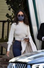 EIZA GONZALEZ at San Vicente Bungalows in West Hollywood 03/13/2021