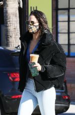 EIZA GONZALEZ Out for Coffee in West Hollywood 03/16/2021