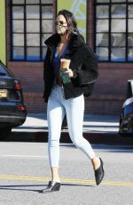 EIZA GONZALEZ Out for Coffee in West Hollywood 03/16/2021