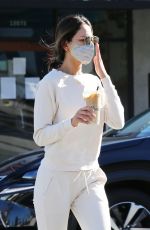 EIZA GONZALEZ Out for Coffee in West Hollywood 03/27/2021