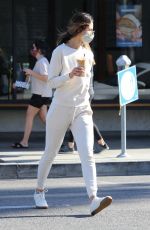 EIZA GONZALEZ Out for Coffee in West Hollywood 03/27/2021
