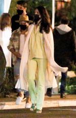 EIZA GONZALEZ Out for Dinner in West Hollywood 03/06/2021