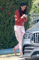 EIZA GONZALEZ Outside Her Home in Los Angeles 03/02/2021