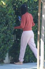 EIZA GONZALEZ Outside Her Home in Los Angeles 03/02/2021