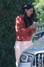 EIZA GONZALEZ Outside Her Home in Los Angeles 03/02/2021
