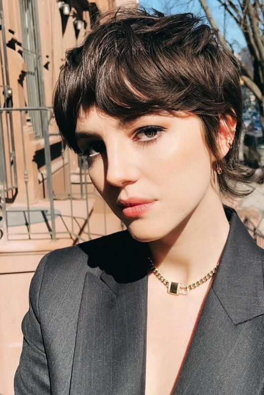 ELLA HUNT for Salvatore Ferragamo, February 2021