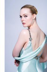ELLE FANNING - 2021 Golden Globes Photoshoot
