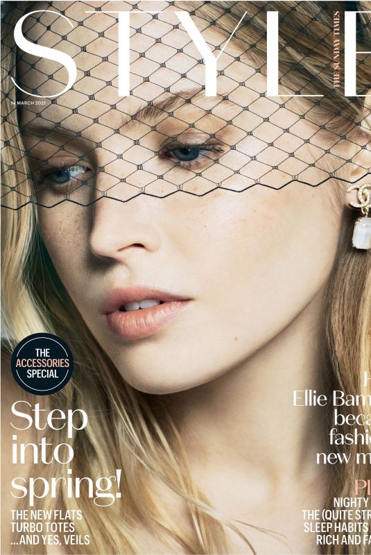 ELLIE BAMBER in The Sunday Times Style Magazine, March 2021