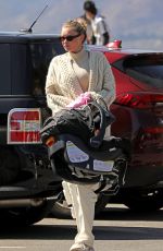 ELSA HOSK Out at a Beach in Malibu 03/21/2021