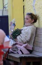 ELSA HOSK Out at a Beach in Malibu 03/21/2021