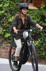 ELSA PATAKY and Chris Hemsworth Out Riding Bikes in Sydney 03/03/2021