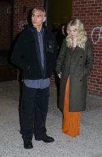EMILY ALYN LIND on the Set of Gossip Girl in New York 03/04/2021