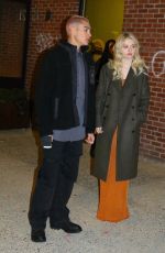 EMILY ALYN LIND on the Set of Gossip Girl in New York 03/04/2021