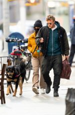 EMILY RATAJKOWSKI and Sebastian Bear McClard Out with Their Dog in New York 03/14/2021
