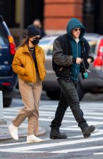 EMILY RATAJKOWSKI and Sebastian Bear McClard Out with Their Dog in New York 03/14/2021