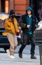 EMILY RATAJKOWSKI and Sebastian Bear McClard Out with Their Dog in New York 03/14/2021