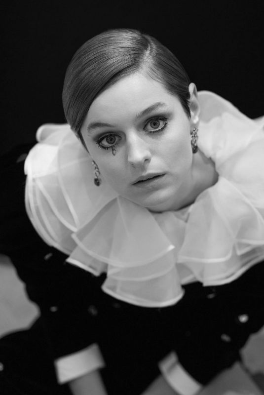 EMMA CORRIN – 2021 Golden Globes Photoshoot