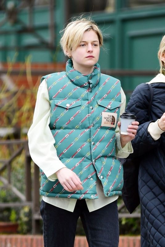EMMA CORRIN Out in London 03/21/2021