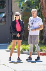 EMMA KROKDAL and Dolph Lundgren Out in Beverly Hills 03/24/2021