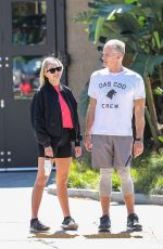 EMMA KROKDAL and Dolph Lundgren Out in Beverly Hills 03/24/2021