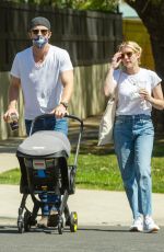 EMMA ROBERTS and Garret Hedlund Out in Hollywood 03/28/2021