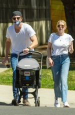 EMMA ROBERTS and Garret Hedlund Out in Hollywood 03/28/2021