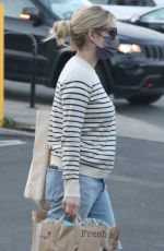 EMMA ROBERTS Out Shopping at Bristol Farms in Beverly Hills 03/01/2021