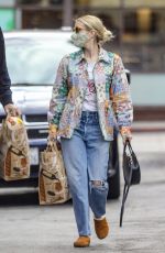 EMMA ROBERTS Out Shopping in Beverly Hills 03/15/2021