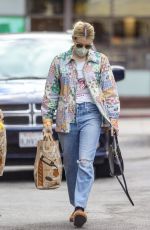 EMMA ROBERTS Out Shopping in Beverly Hills 03/15/2021