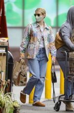 EMMA ROBERTS Out Shopping in Beverly Hills 03/15/2021