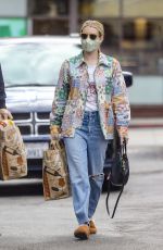EMMA ROBERTS Out Shopping in Beverly Hills 03/15/2021