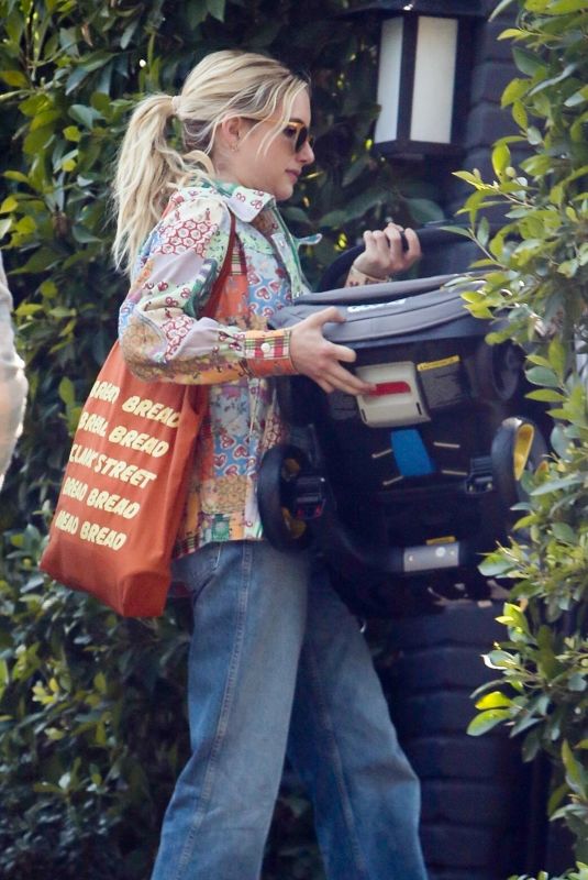 EMMA ROBERTS Visits a Friend in Los Angeles 03/14/2021