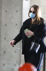 EMMA STONE Out and About in Santa Monica 03/04/2021