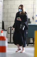 EMMA STONE Out and About in Santa Monica 03/04/2021
