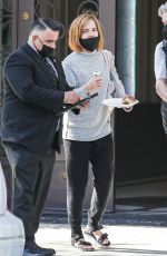 EMMA WATSON Leaves a Tailor in Beverly Hills 03/10/2021