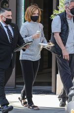 EMMA WATSON Leaves a Tailor in Beverly Hills 03/10/2021